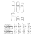 AST / ASDT by Atelier Vierkant - dimensions