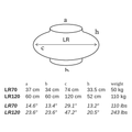 LR by Atelier Vierkant - dimensions